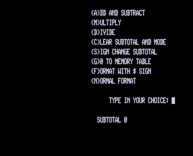 Screen shot